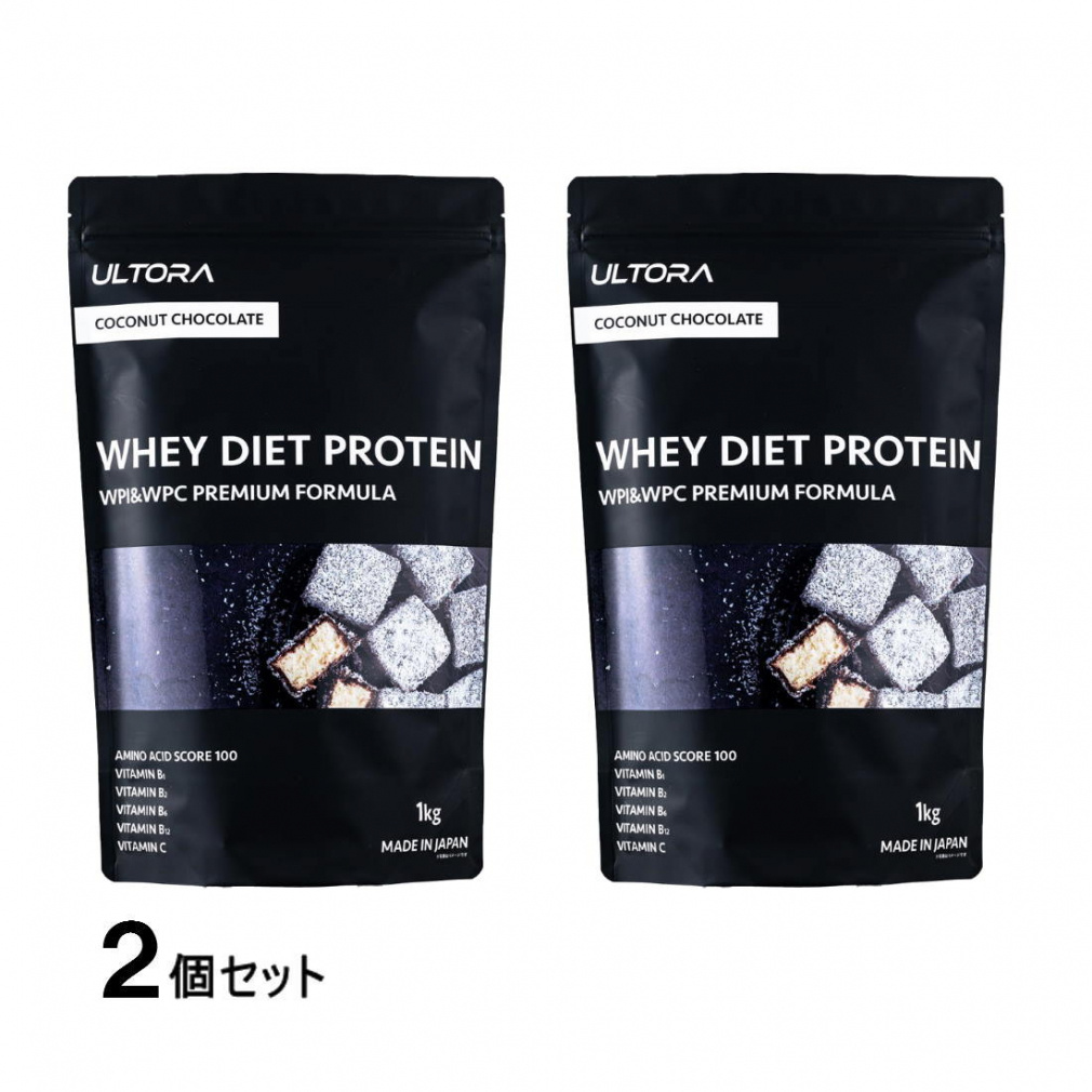 Eg WHEY DIET PROTEIN zGC_CGbgveC RRibc`R[g 1000g 2Zbg ܂Ƃߔ ULTORA