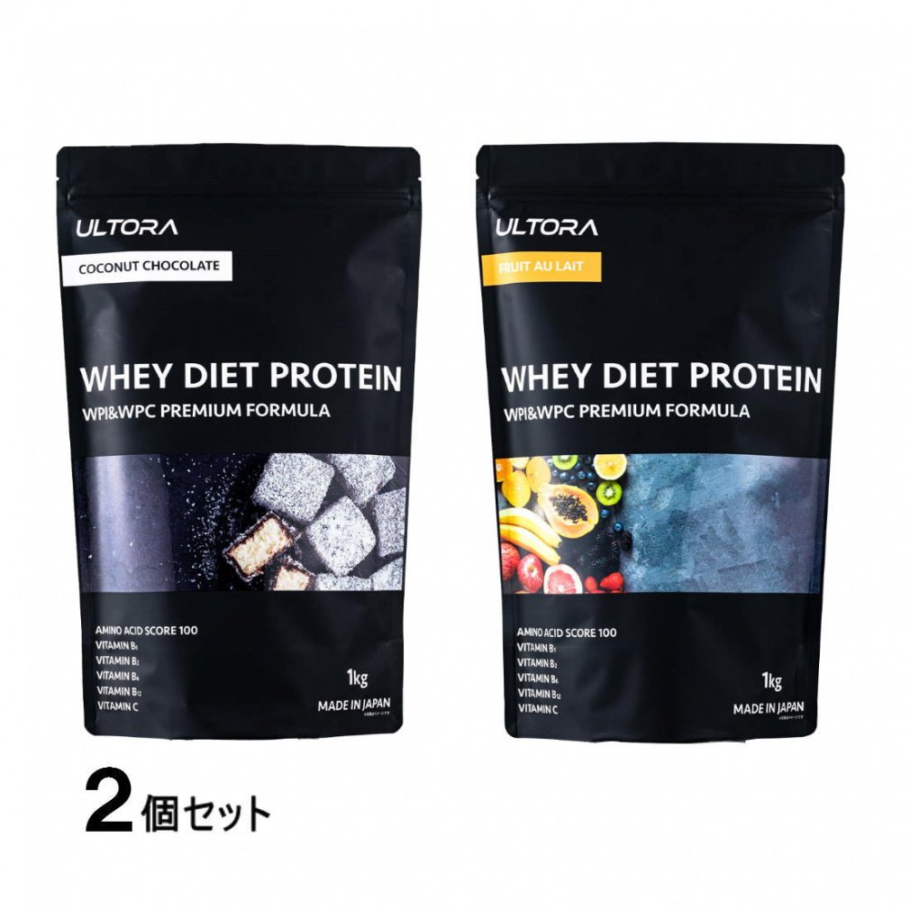 Eg WHEY DIET PROTEIN zGC_CGbgveC t[cI RRibc`R[g 1000g 2Zbg ܂Ƃߔ ULTORA