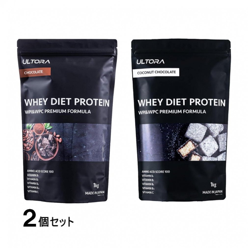 Eg WHEY DIET PROTEIN zGC_CGbgveC `R[g RRibc`R[g 1000g 2Zbg ܂Ƃߔ ULTORA