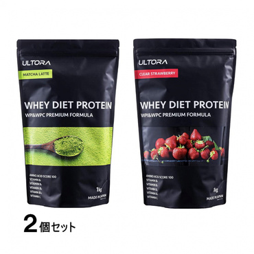ホエイダイエットプロテイン 抹茶ラテ クリアストロベリー