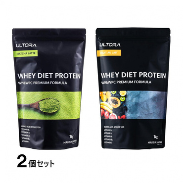 ホエイダイエットプロテイン 抹茶ラテ フルーツオレ