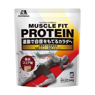 マッスルフィットプロテイン 森永ココア味 840g