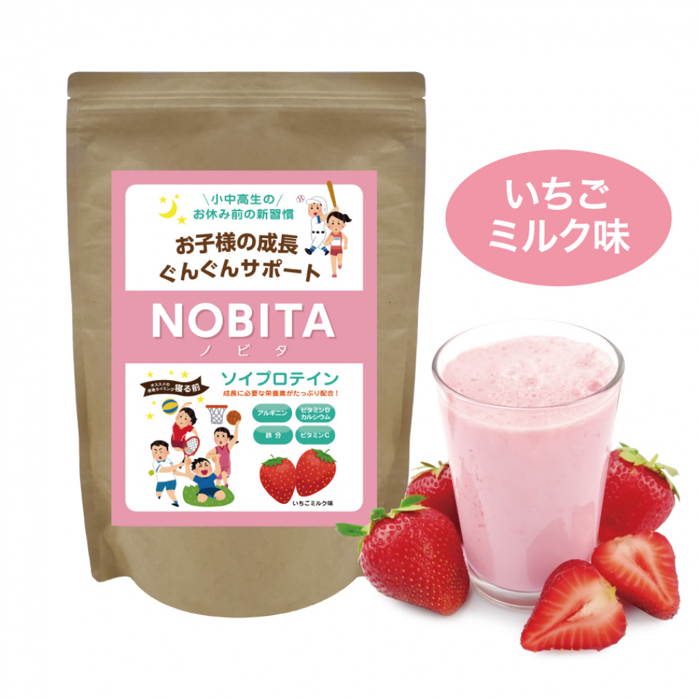 ソイプロテイン 600g(ｲﾁｺﾞﾐﾙｸ味-600ｇ)