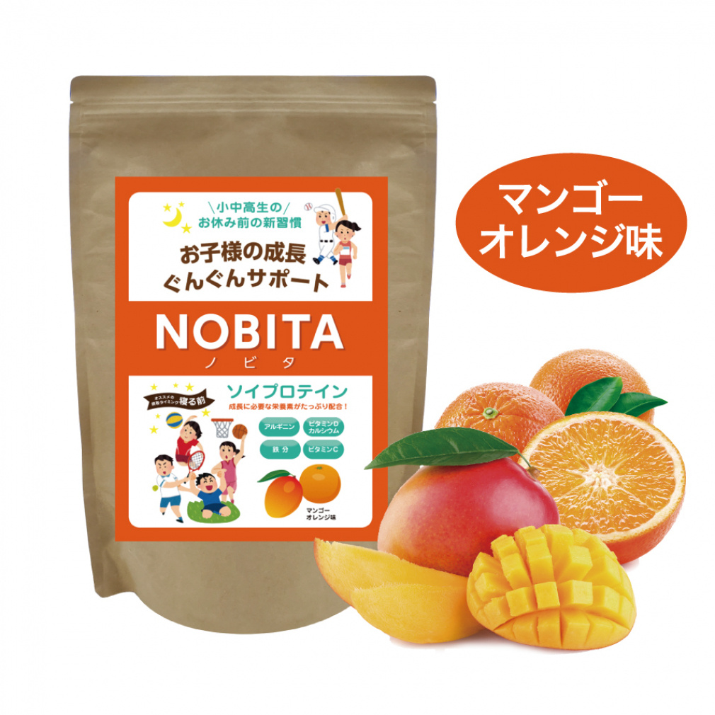 ソイプロテイン 600g(ﾏﾝｺﾞｰｵﾚﾝｼﾞ味-600ｇ)