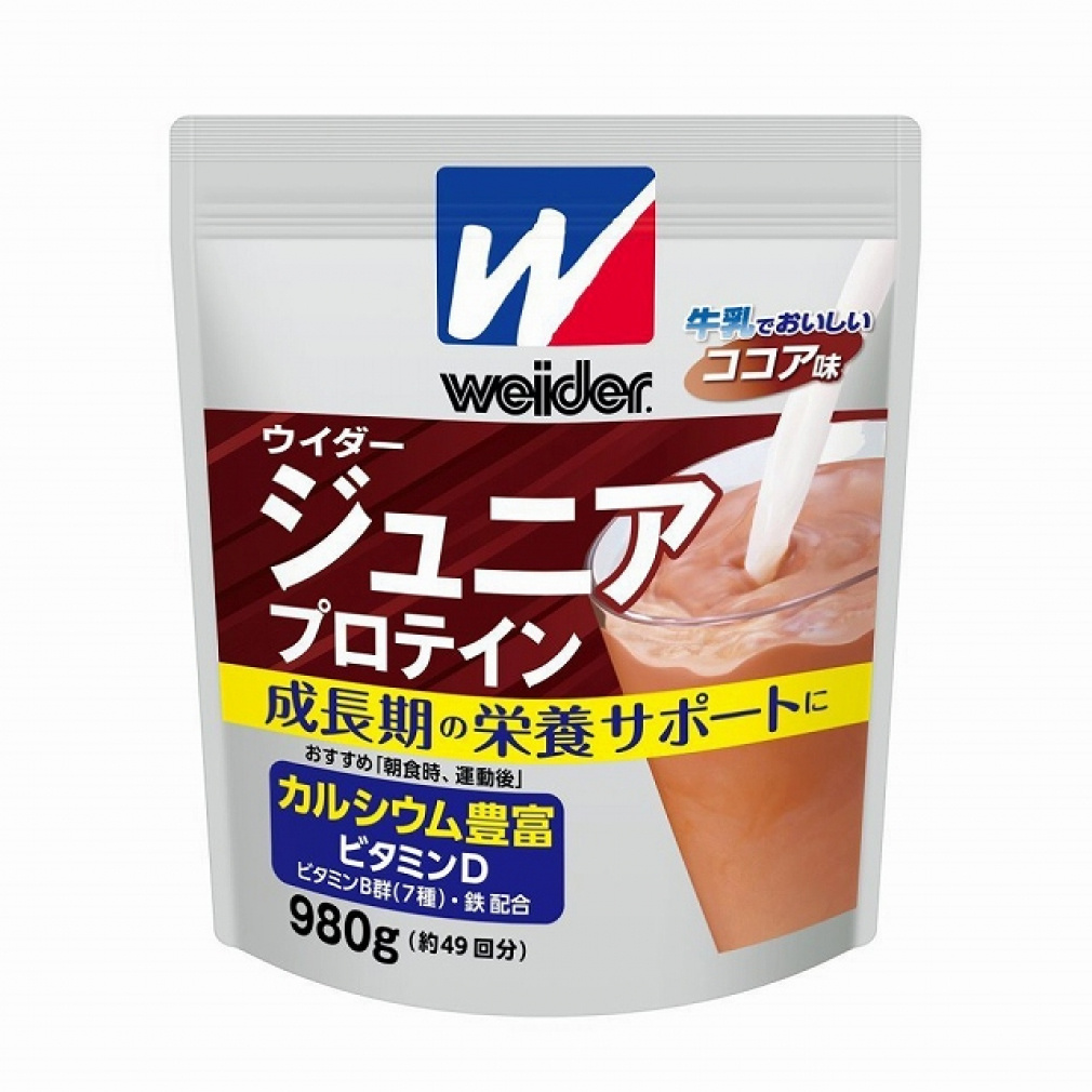 ジュニアプロテインココア味980g｜Alpen Online
