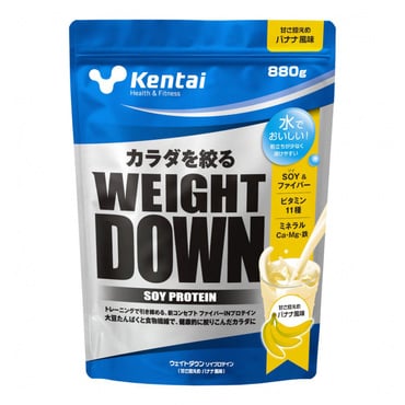 WEIGHT DOWN SOYプロテインバナナ風味 880g