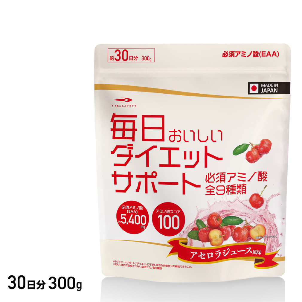 �e�B�S�� �������݂������������_�C�G�b�g�T�|�[�g�K�{�A�~�m�_ �A�Z�����W���[�X���� EAA 300g ��30���� TIGORA