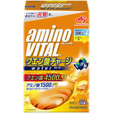 クエン酸チャージウォーター 24本 レモン味