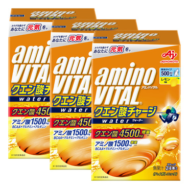 クエン酸チャージウォーター 24本 レモン味 3箱セット