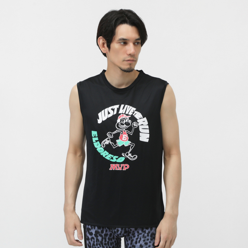 Ghb\ Y /jO m[X[uVc Just Live Sleeveless E1220515 ELDORESO