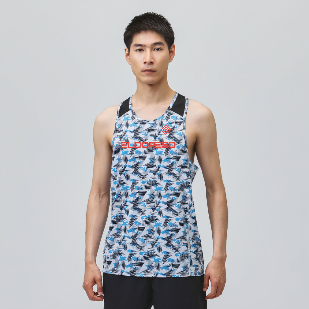 Ndereba Eamest Tank(ブルー×ブラック-S)