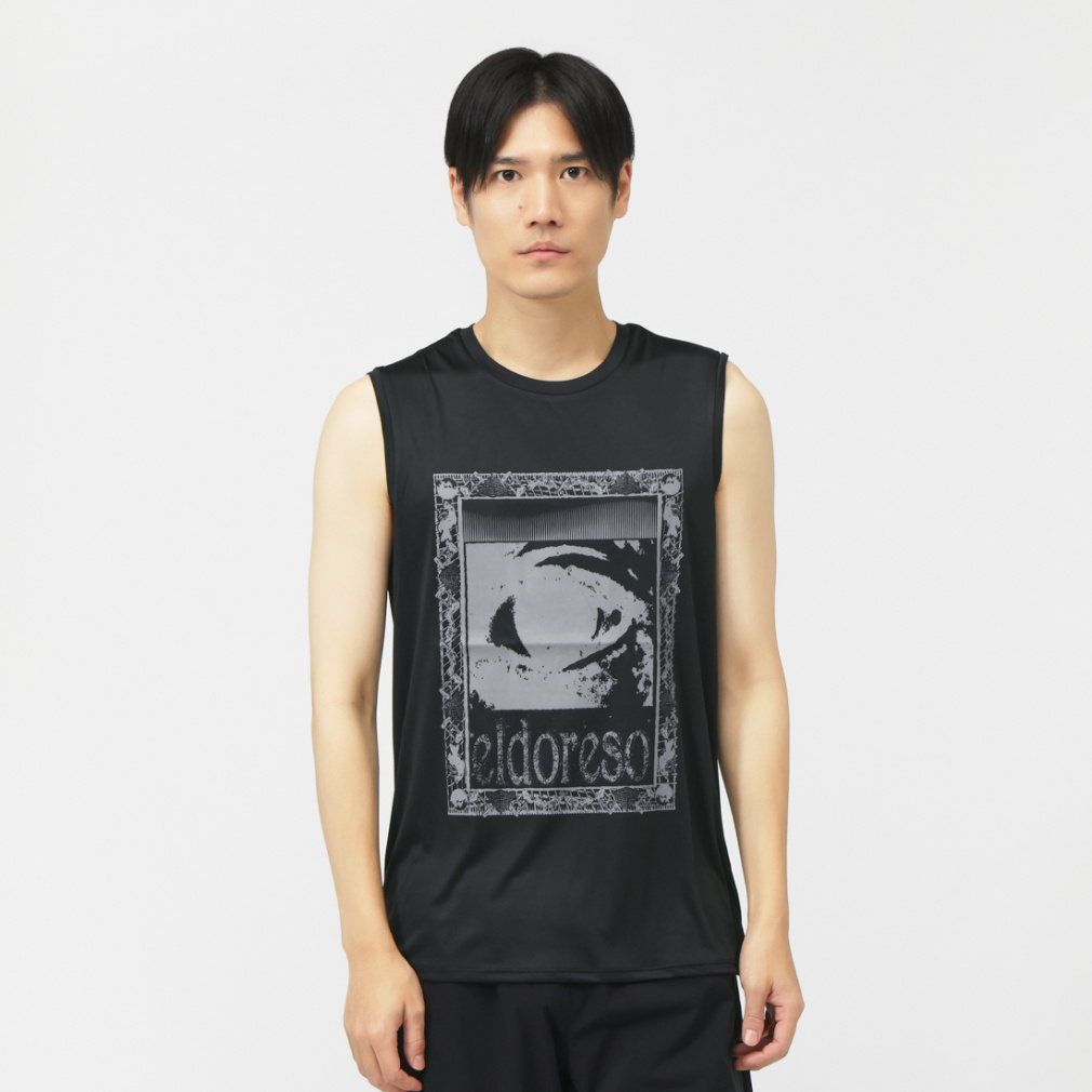 エルドレッソ メンズ 陸上/ランニングウェア ノースリーブシャツ