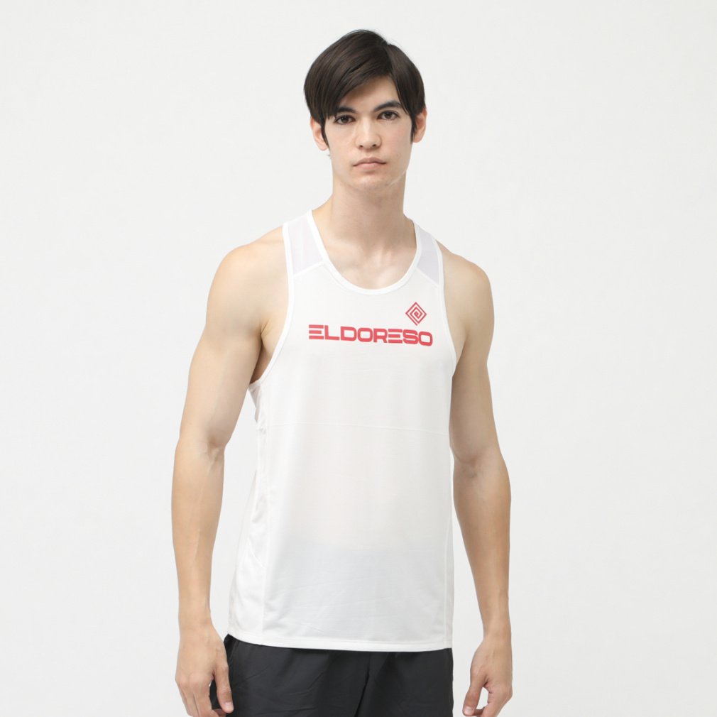 ELDORESO Earnest Tank ランシャツ　エルドレッソ エルドレッソ メンズ 陸上/ランニング ノースリーブシャツ