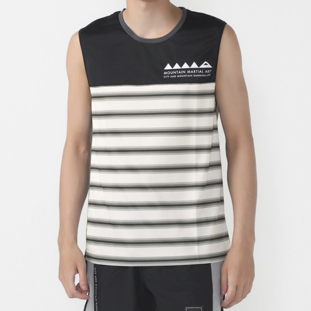 }Ee}[VA[c Y jO m[X[uVc MMA 5Border Paanel Mesh Sleeve-less ubNO[ Mountain Martial Arts