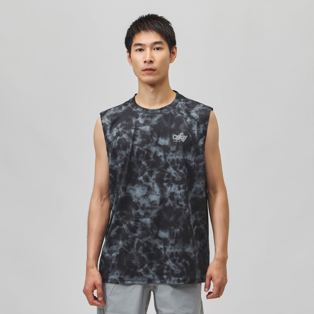 オークリー メンズ 陸上/ランニング ノースリーブシャツ PURSUIT S/S