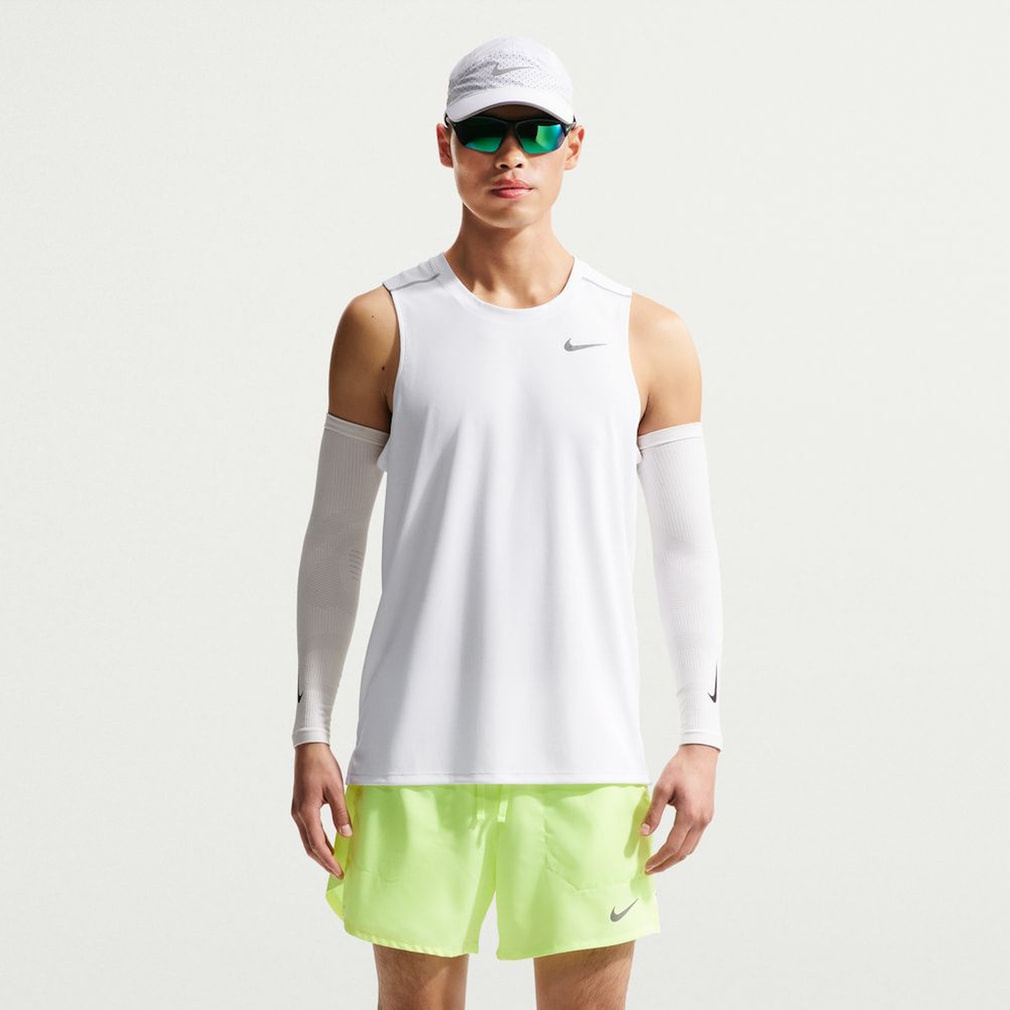 マイラー Dri-FIT ランニングタンクトップ(ホワイト-S)