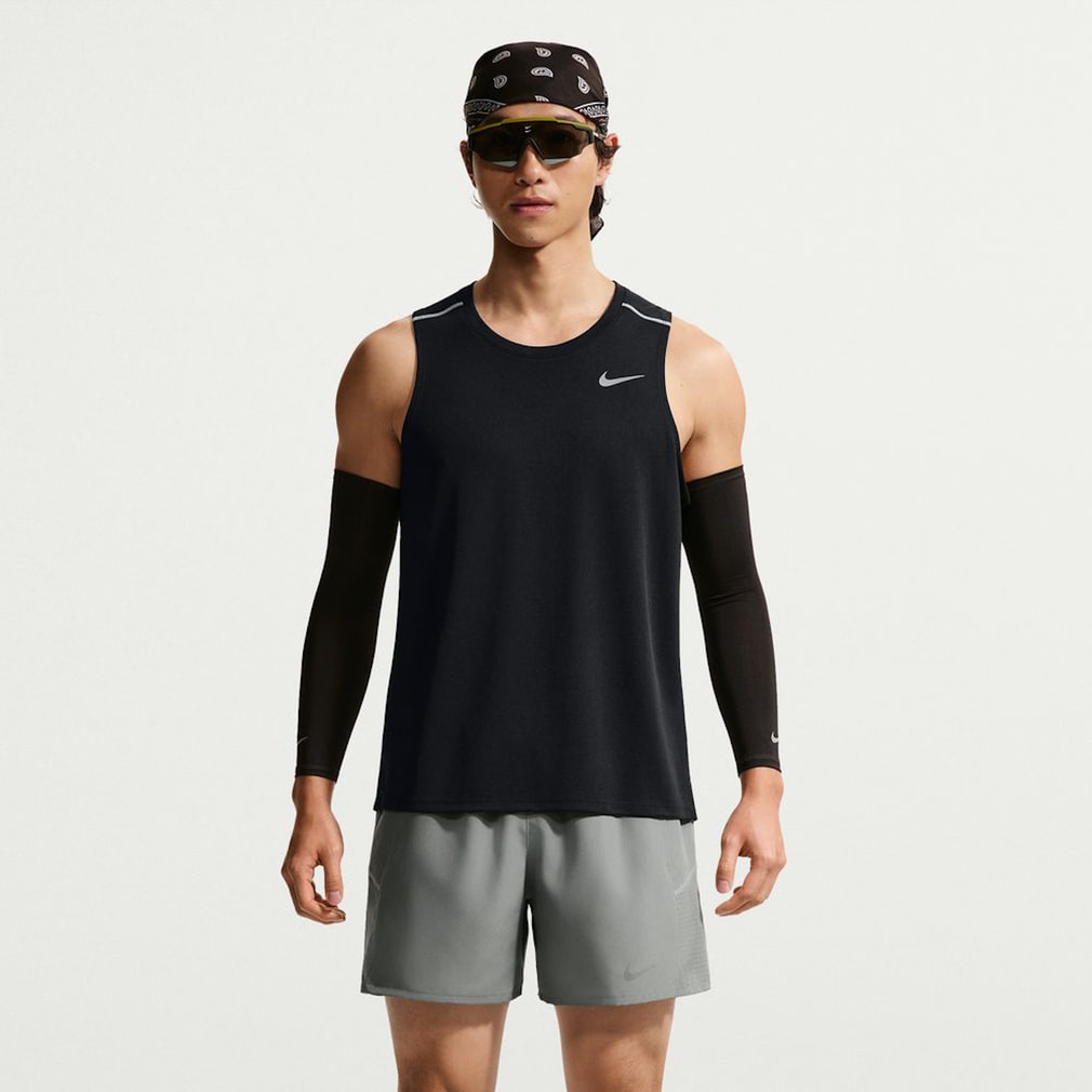 マイラー Dri-FIT ランニングタンクトップ(ブラック-S)