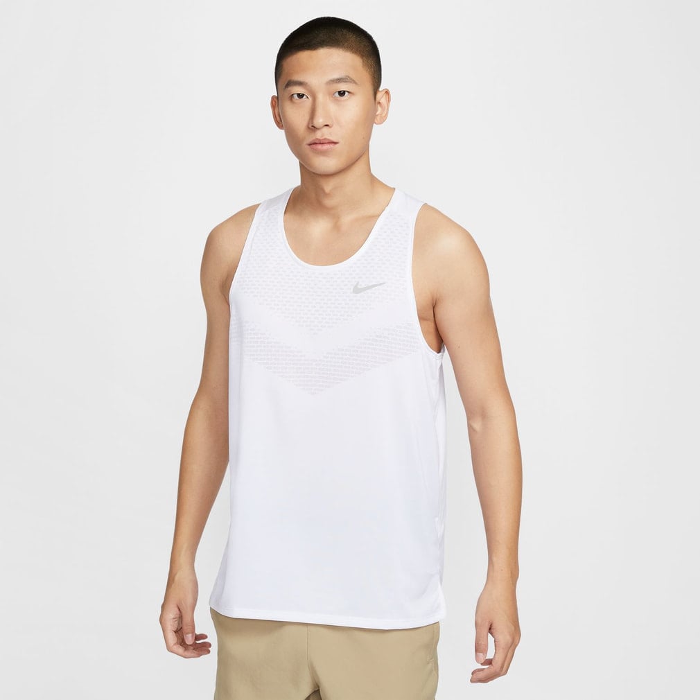 �i�C�L �����Y ����/�����j���O�E�F�A �X�g���C�h Dri-FIT ADV �����j���O�^���N�g�b�v �m�[�X���[�u�V���c HV5211-100 : �z���C�g NIKE