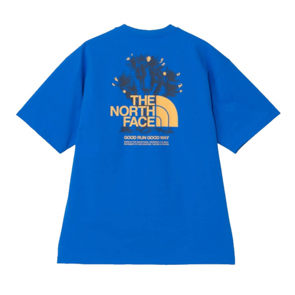 ザ・ノースフェイス メンズ 陸上/ランニング 半袖Tシャツ ショートスリーブフリーランイーエスグラフィッククルー NT12593 THE NORTH FACE