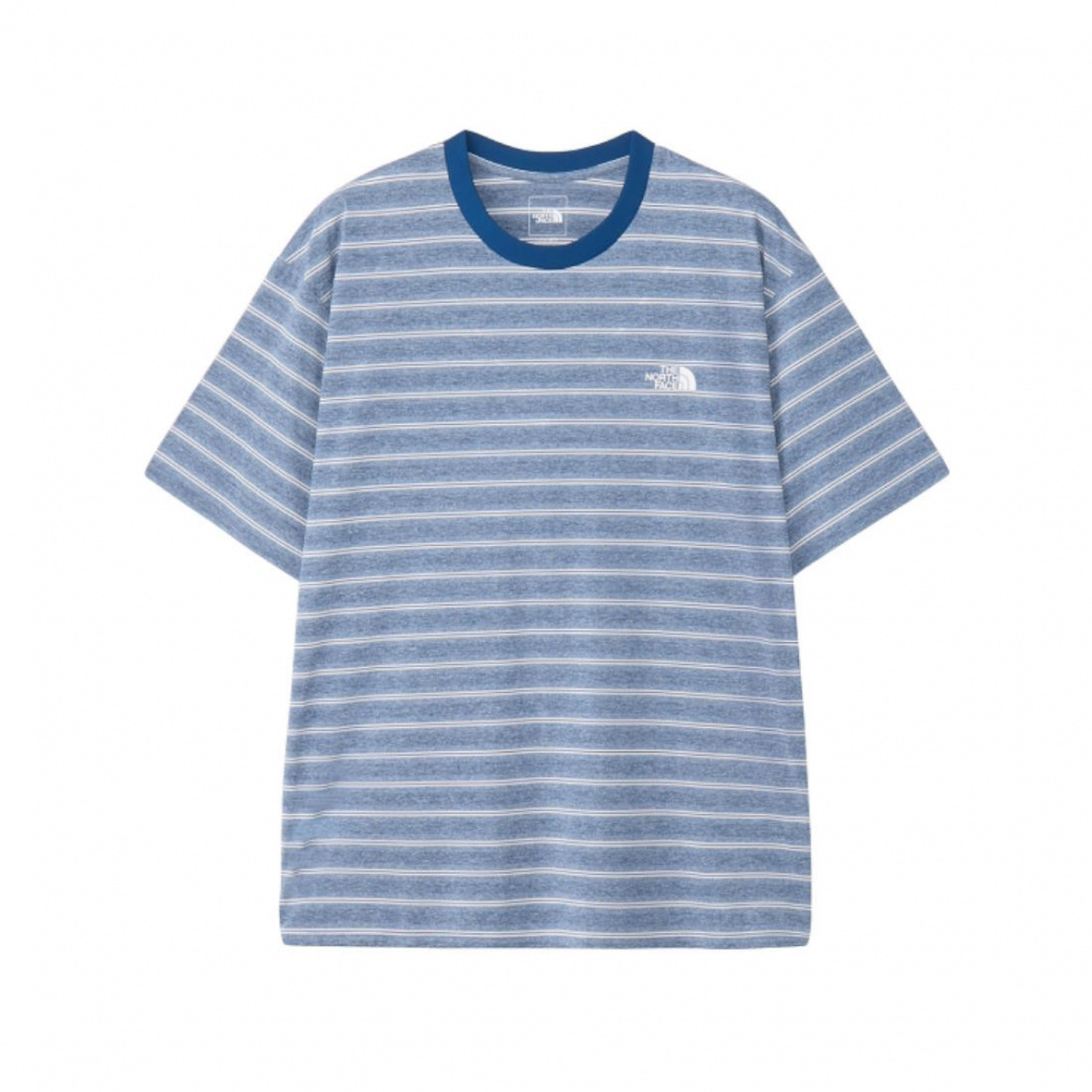 ザ・ノースフェイス メンズ 陸上/ランニング 半袖Tシャツ S/S Free Run Border Crew ショートスリーブフリーランボーダークルー NT12591 THE NORTH FACE