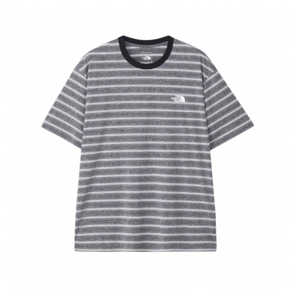 ザ・ノースフェイス メンズ 陸上/ランニング 半袖Tシャツ S/S Free Run Border Crew ショートスリーブフリーランボーダークルー NT12591 THE NORTH FACE