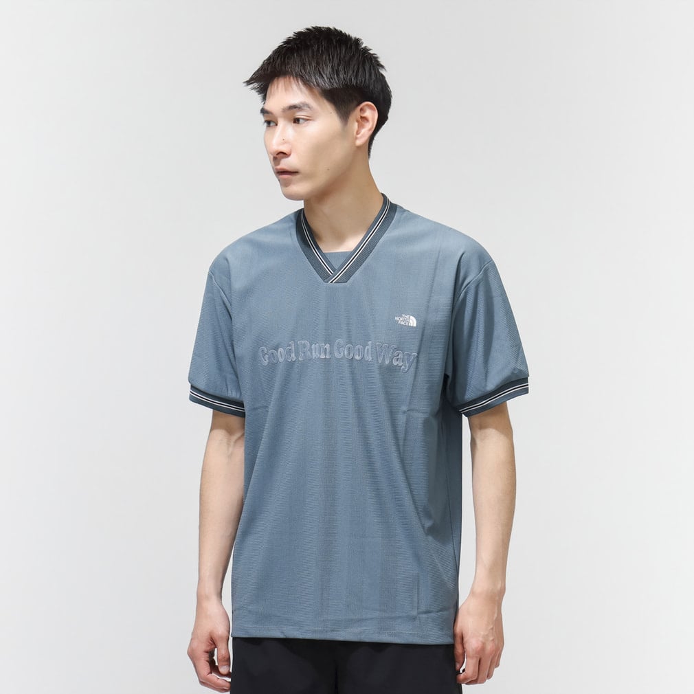 ザ・ノースフェイス メンズ ランニングウェア半袖Tシャツ S/S Free Run