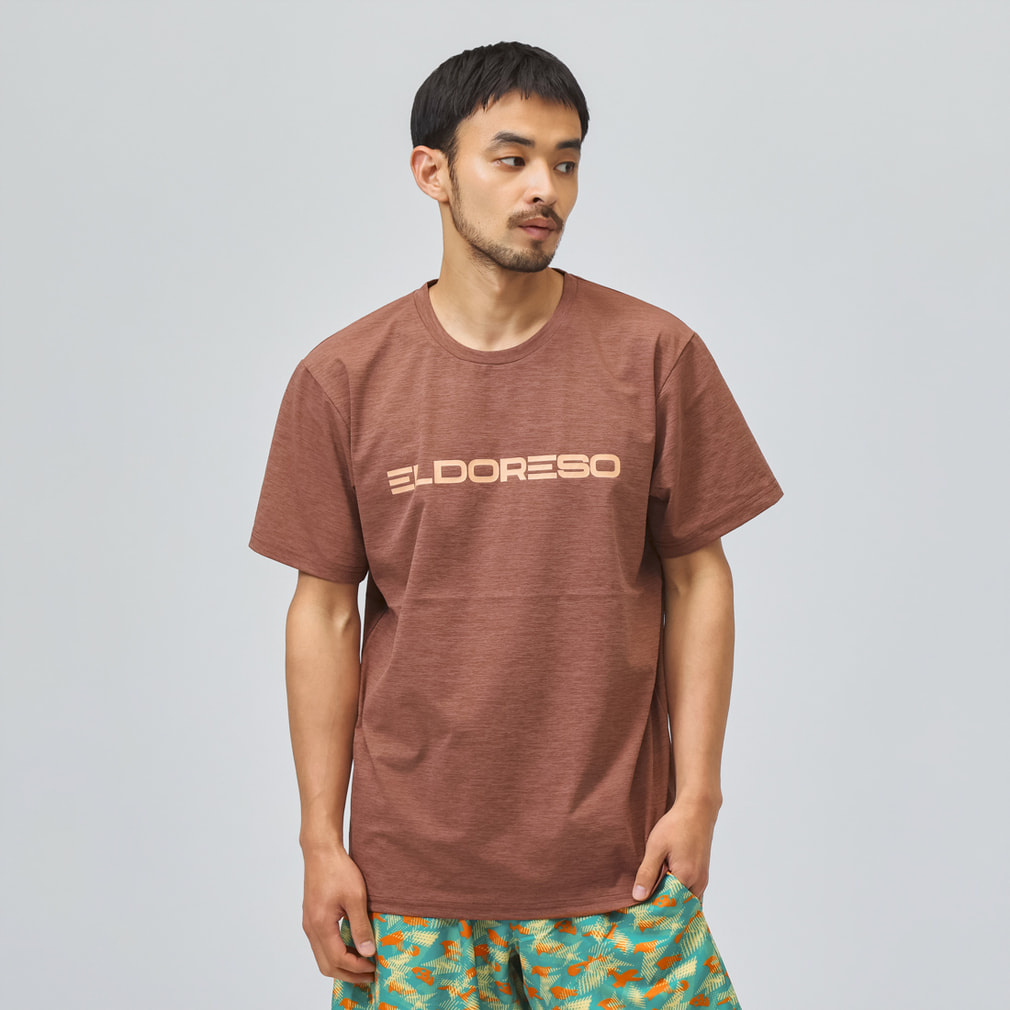 エルドレッソ メンズ 陸上/ランニングウェア 半袖Tシャツ Logo Tee
