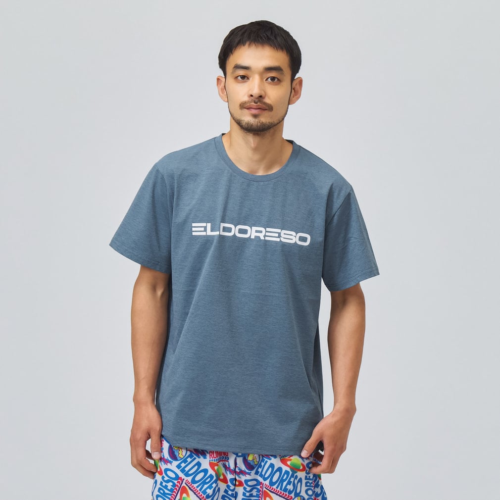 エルドレッソ メンズ 陸上/ランニングウェア 半袖Tシャツ Logo Tee