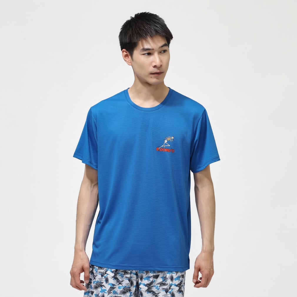エルドレッソ メンズ レディス 陸上/ランニング 半袖Tシャツ Boneman