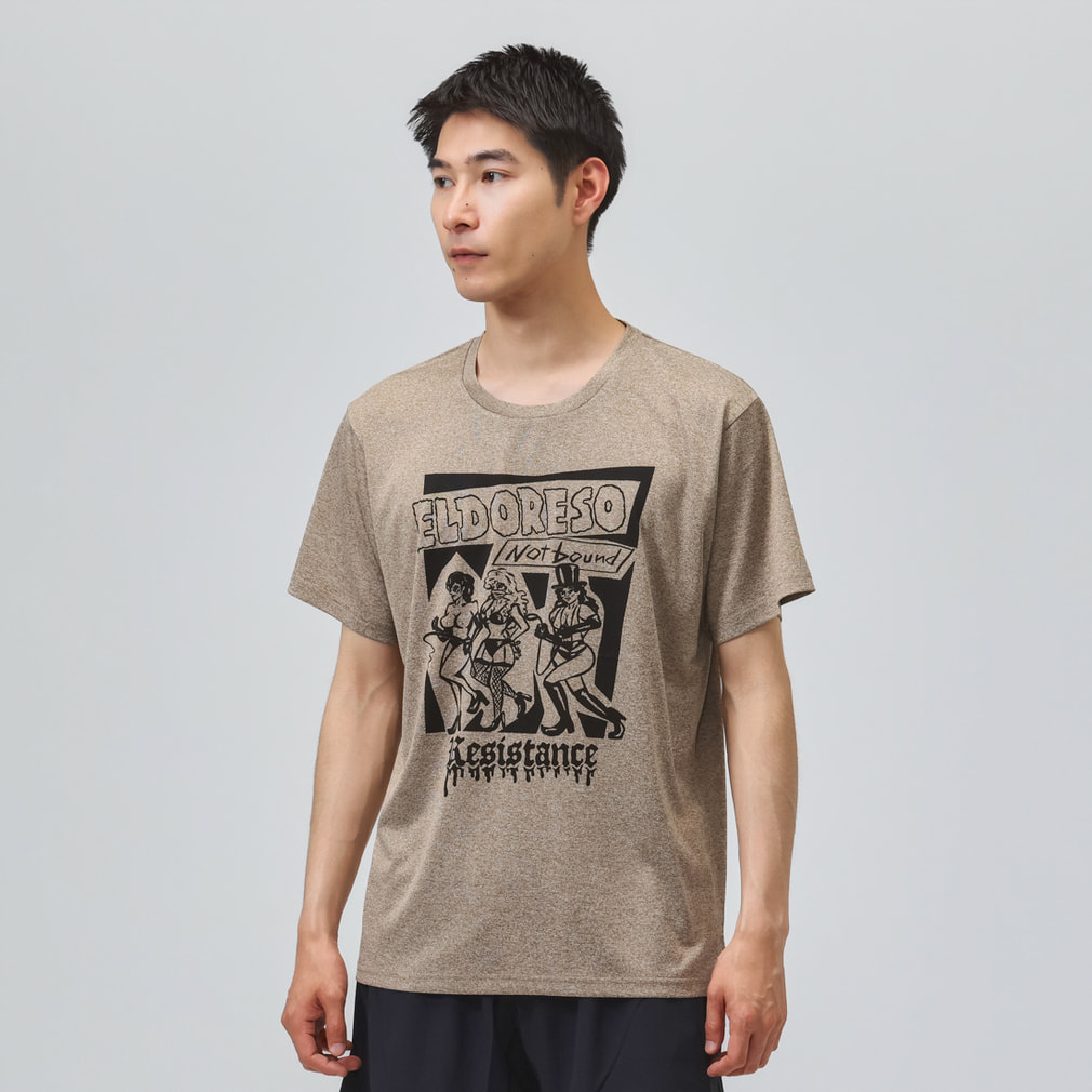 エルドレッソ メンズ レディス 陸上/ランニング 半袖Tシャツ