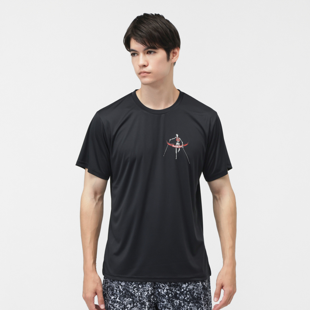 エルドレッソ メンズ 陸上/ランニング 半袖Tシャツ Boneman Tee