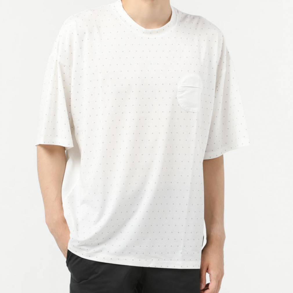 ウォーキング・ランニングウェア MMA POLARTEC PD Dot Big Tee MMA POLARTEC®︎ PD Dot Big Tee (Brilliant White) 【30％OFF