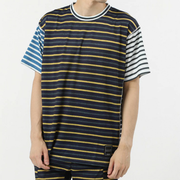 MMA Crazy Border Relax Tee(ネイビー-XS)