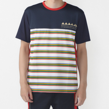 MMA 5Border Panel Mesh Tee