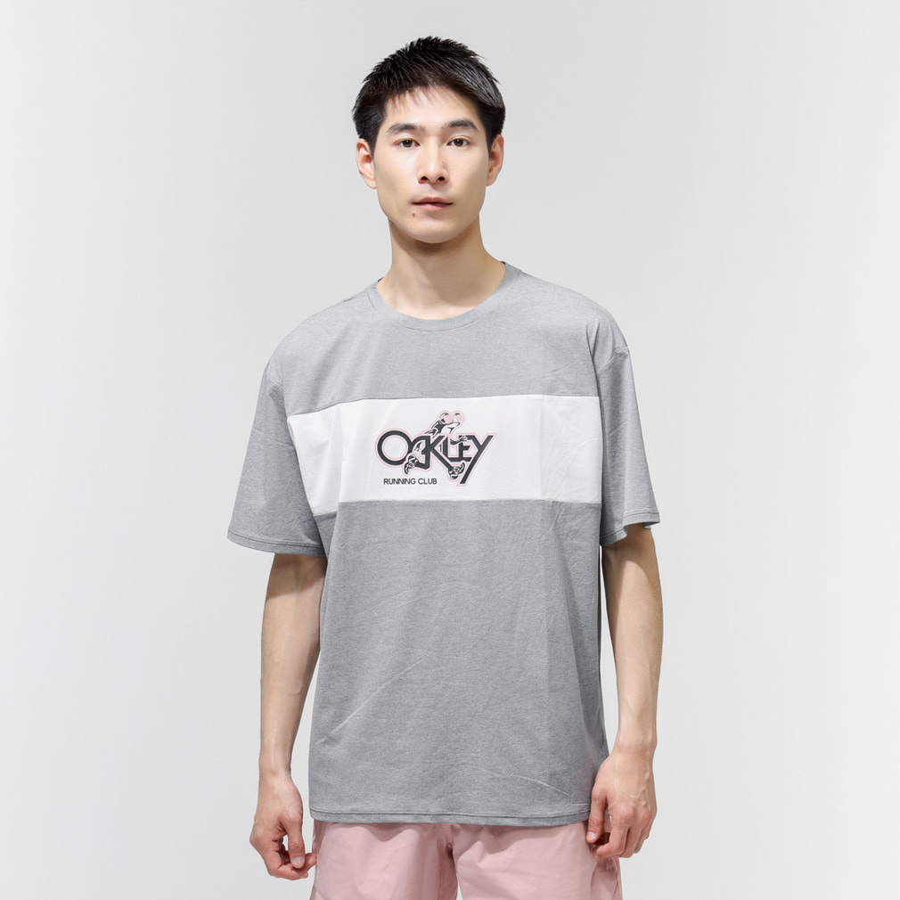 PURSUIT BLOCK TEE 4.0(グレー×ホワイト-S)
