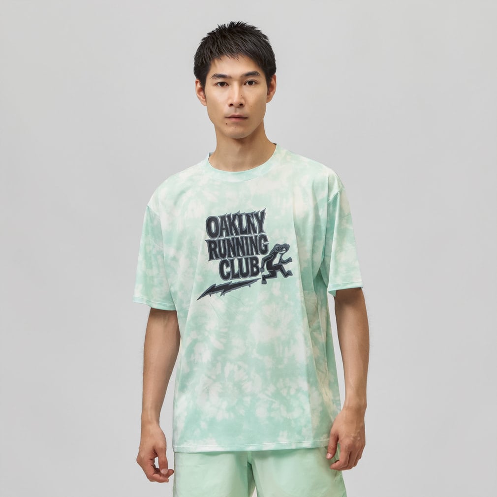 オークリー メンズ 陸上/ランニング 半袖Tシャツ PURSUIT N/S DRY TEE