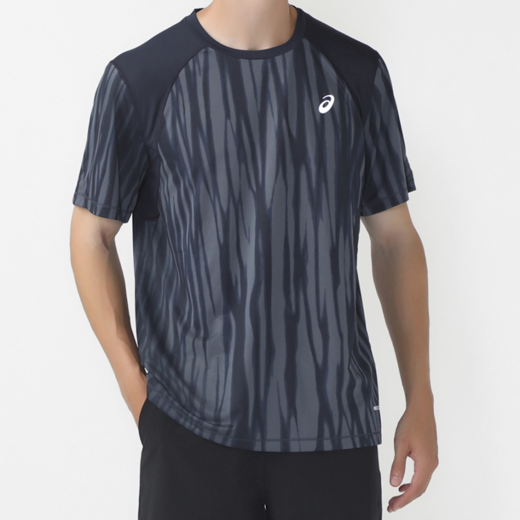 AVbNX Y /jO TVc ROAD ALL OVER PRINT SS TOP 2011D092 : lCr[ asics