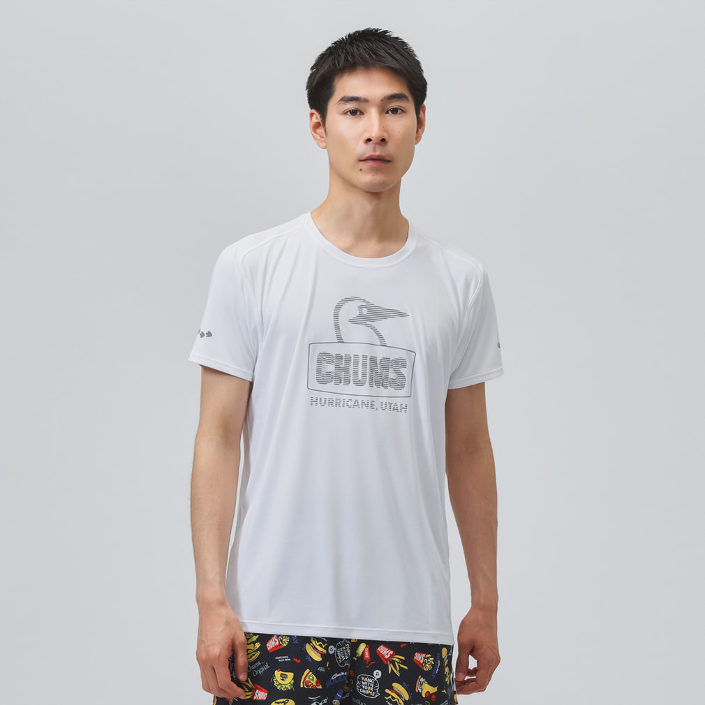 Running Booby Face T-Shirt(ホワイト-S)