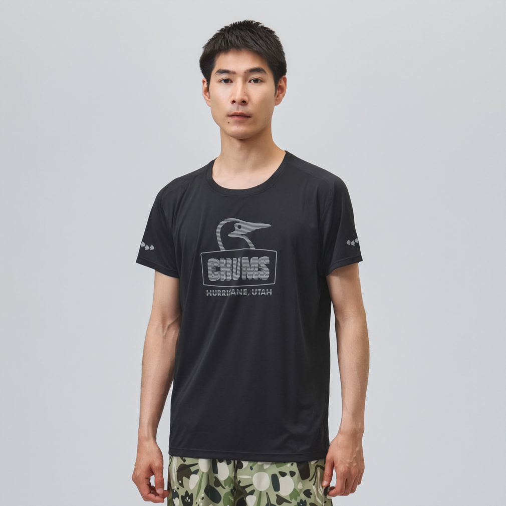 Running Booby Face T-Shirt(ブラック-S)