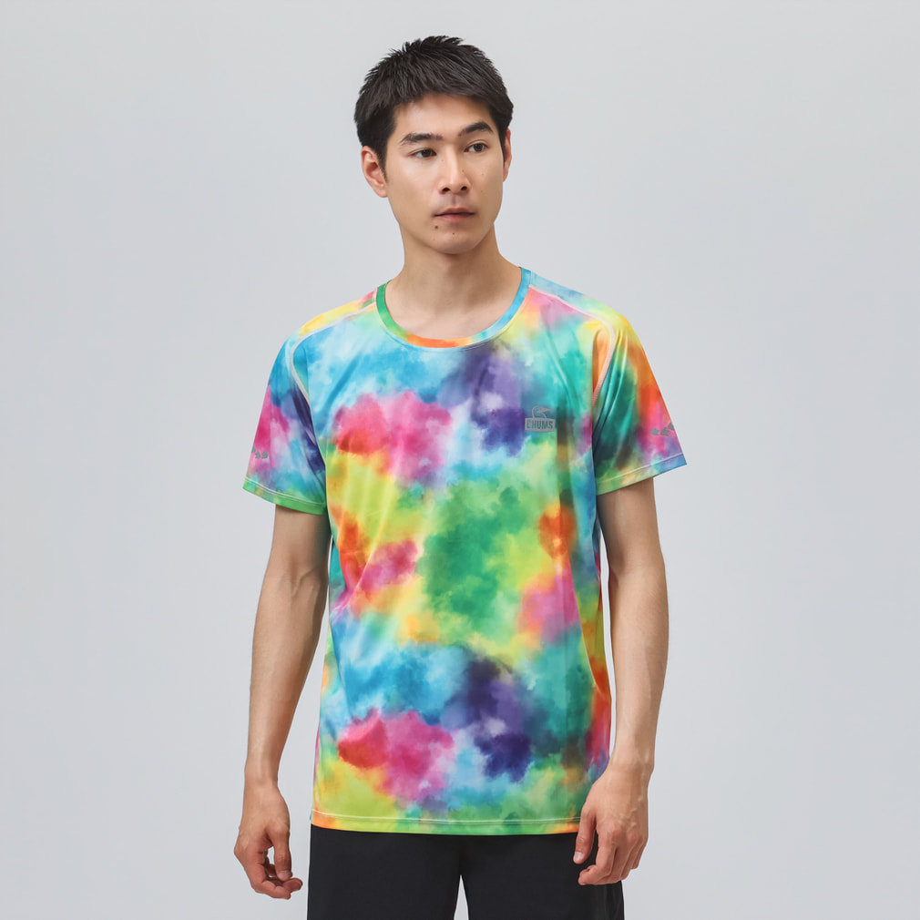 チャムス メンズ レディス 陸上/ランニングウェア 半袖Tシャツ Running