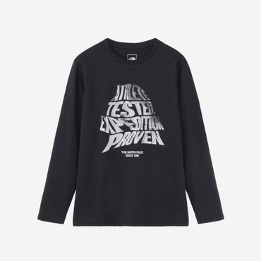 ロングスリーブハーフドームメッセージティー