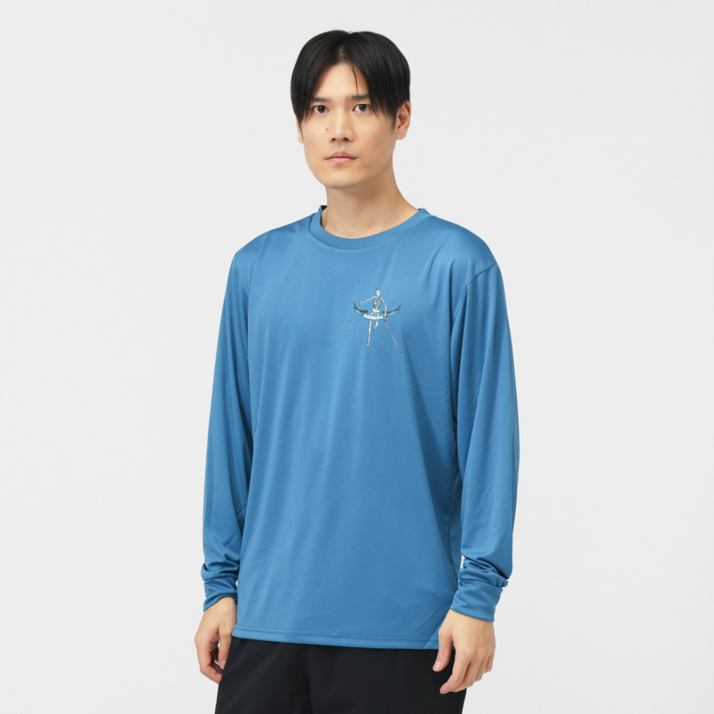 �G���h���b�\ �����Y ����/�����j���O ����T�V���c Boneman Long Tee E1105125 ELDORESO
