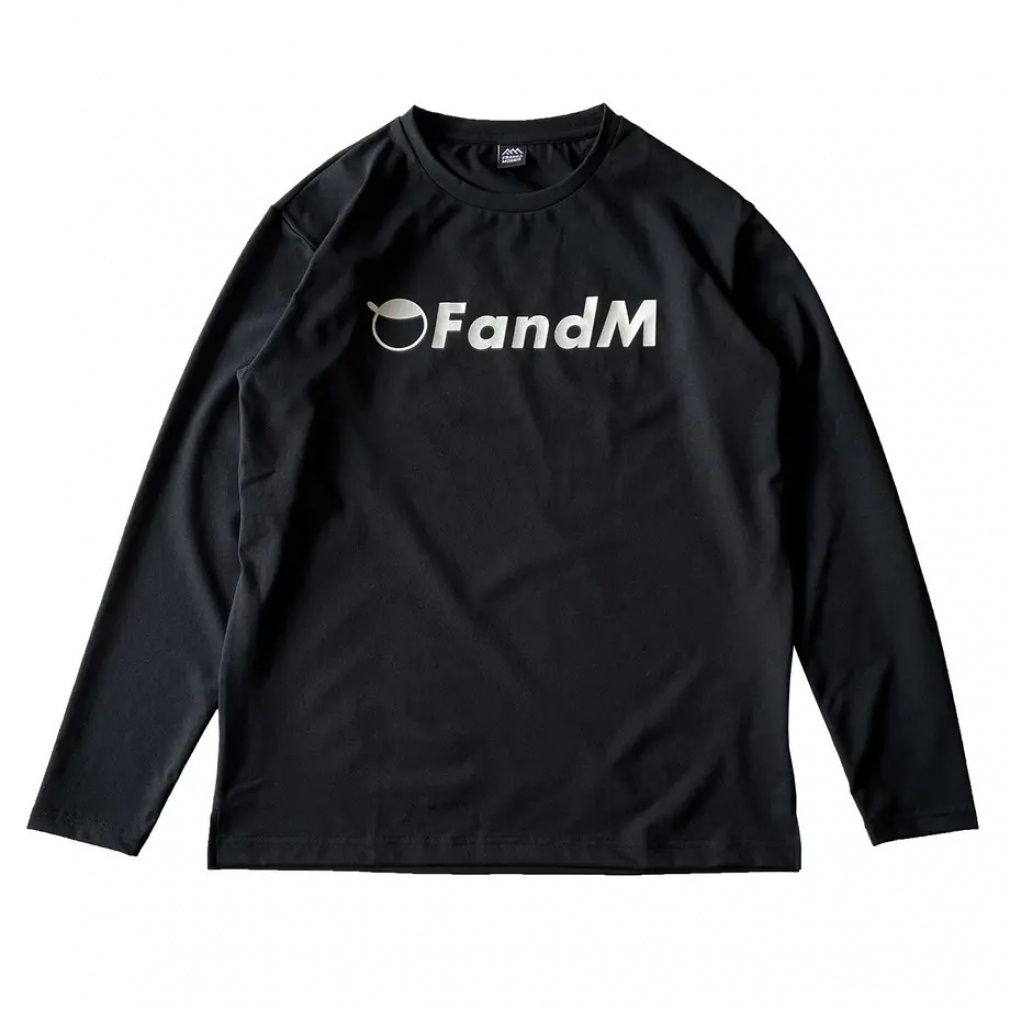 tNAhX Y /jO TVc LONG SLEEVE T OX[uTVc FM-019 : ubN FRANK&MORRIS