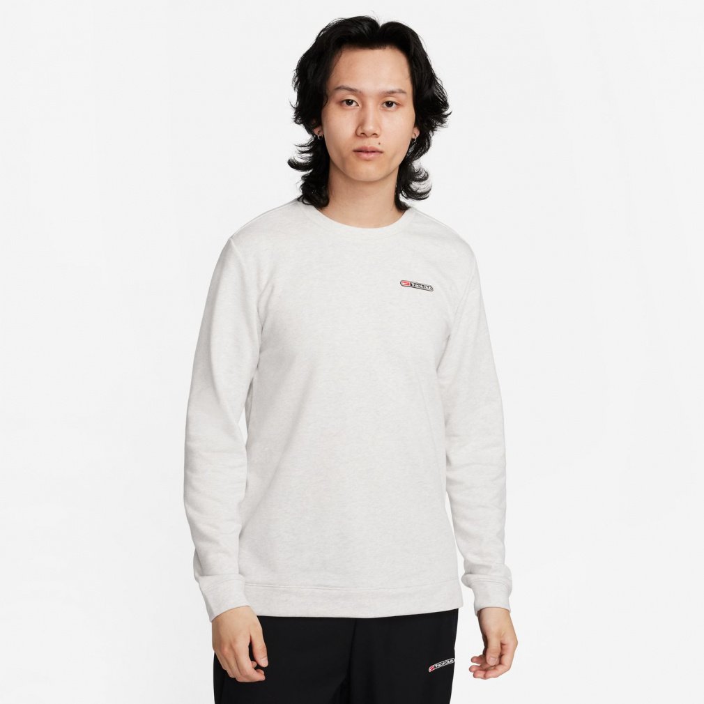 ナイキ メンズ 陸上/ランニング 長袖Tシャツ DF トラック クラブ フリース L/S クルー FB5510-025 : グレー NIKE