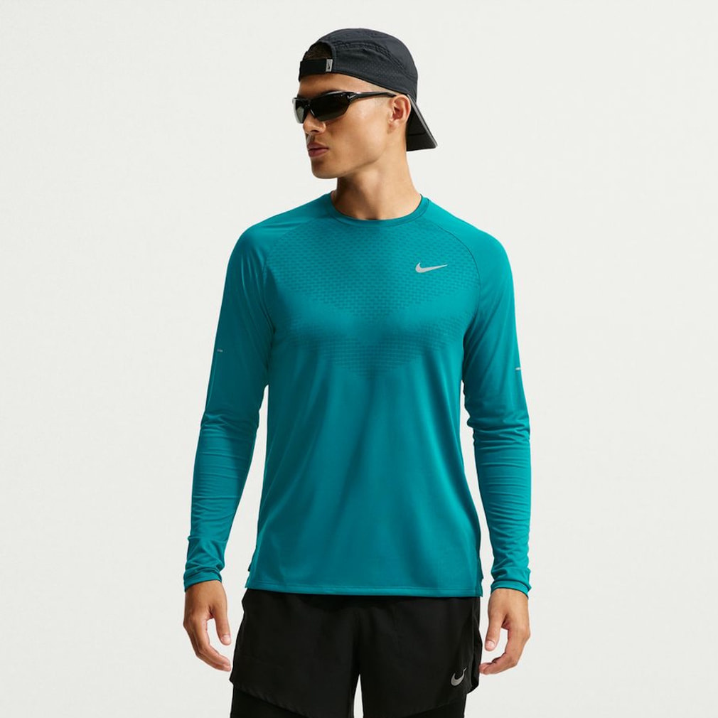 ナイキ メンズ 陸上/ランニングウェア 長袖Tシャツ ストライド Dri-FIT