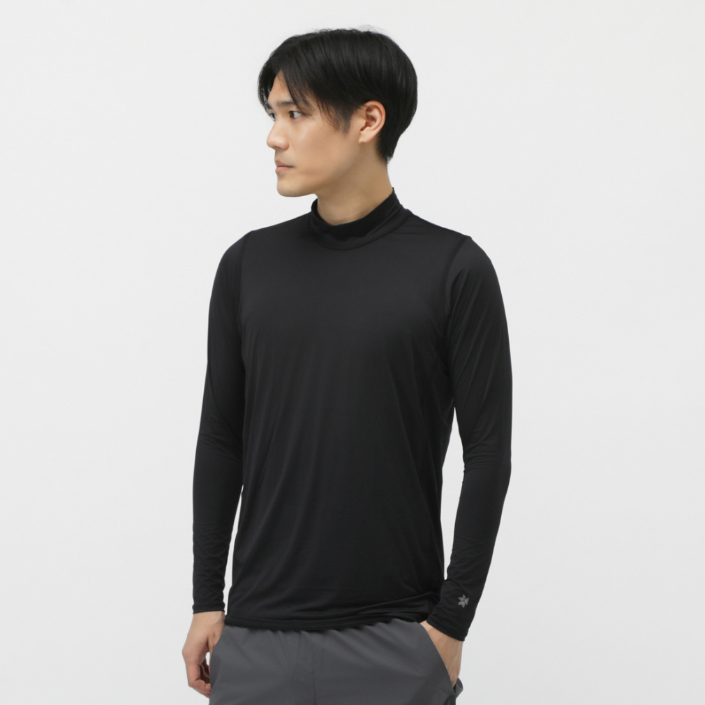 C3fit クーリングモックネックロングスリーブ｜Alpen Online