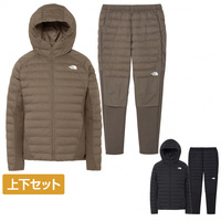 【上下セット】THE NORTH FACEレッドランフーディ ザ・ノースフェイス メンズ 上下セット RedRun Hoodie/LongPant レッド