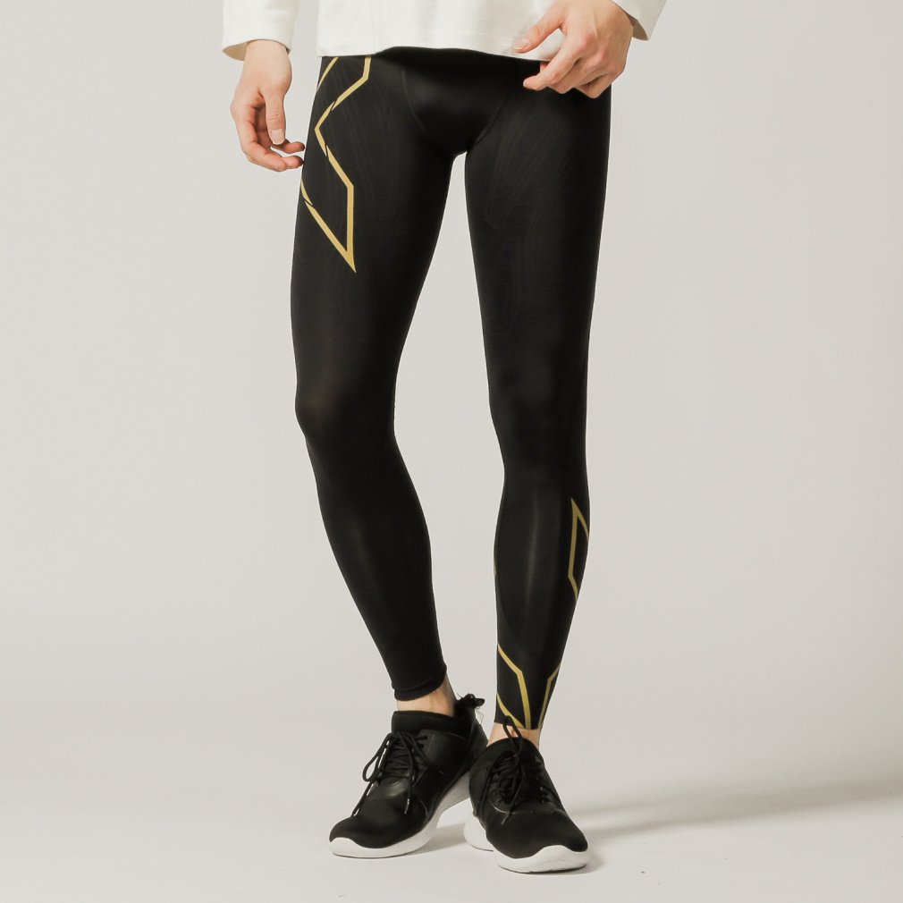 2XU ロングタイツ　メンズ　XS 2025-25 秋冬新作 ハイブランドの 2xu mcsロングタイツxs