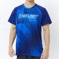 NISHIページ ニシ メンズ 陸上/ランニング 半袖Tシャツ グラフィックジャカードT