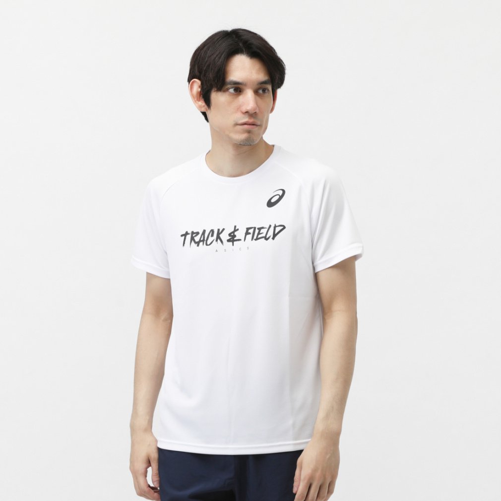 アシックス メンズ 陸上/ランニング 長袖Tシャツ トラックイベント